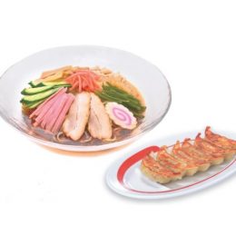 冷やし中華餃子セット